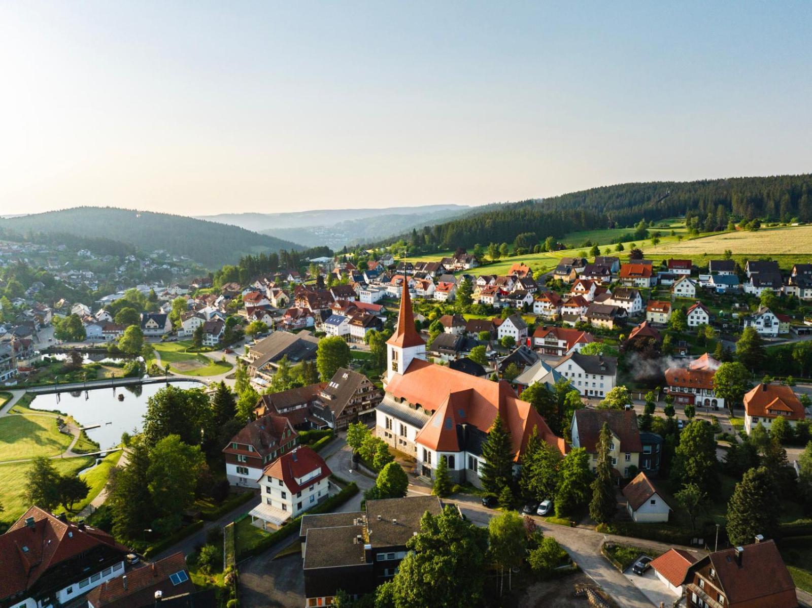 Landhaus Panoramablick Schonach im Schwarzwald Exterior foto