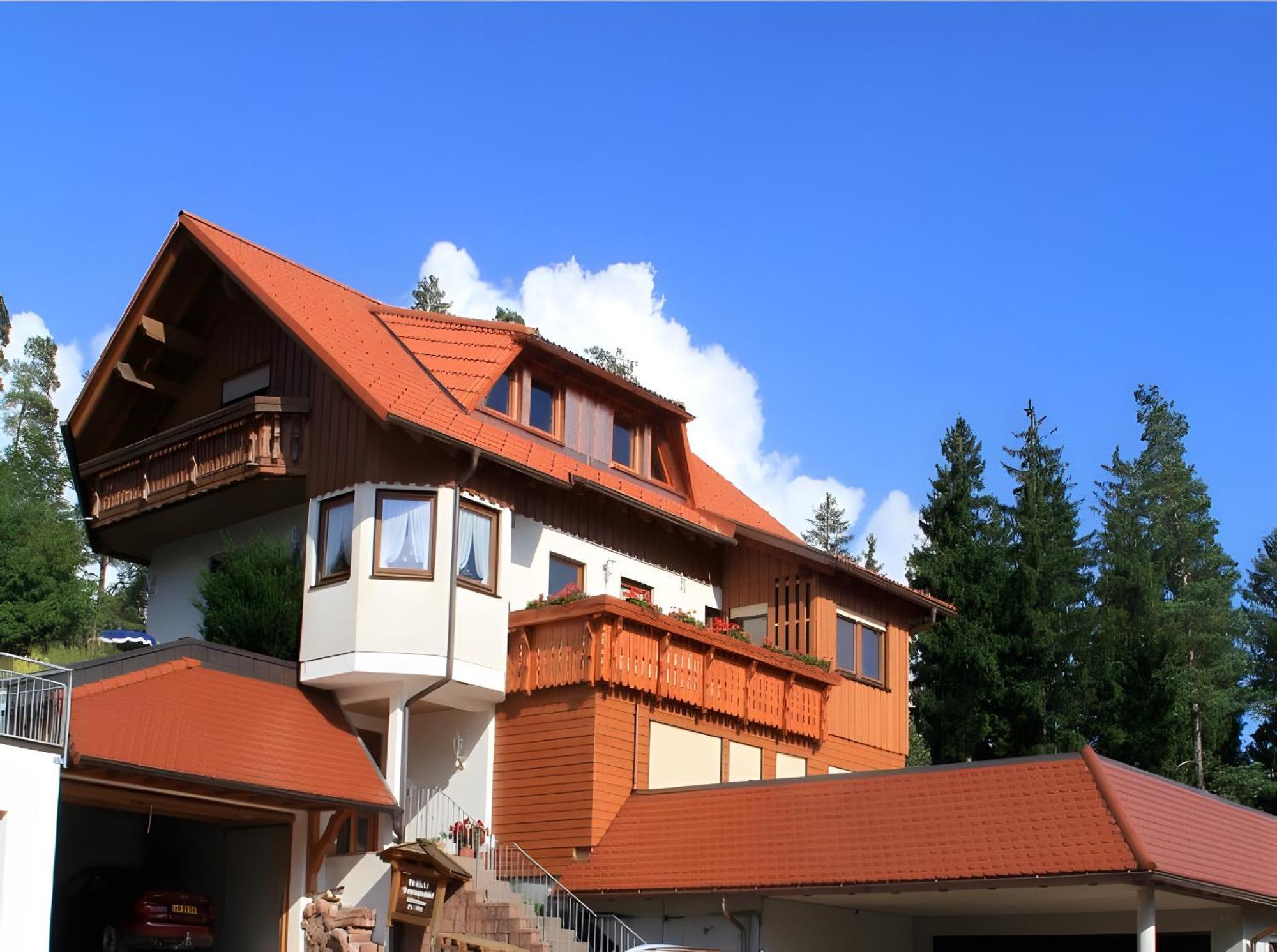 Landhaus Panoramablick Schonach im Schwarzwald Exterior foto