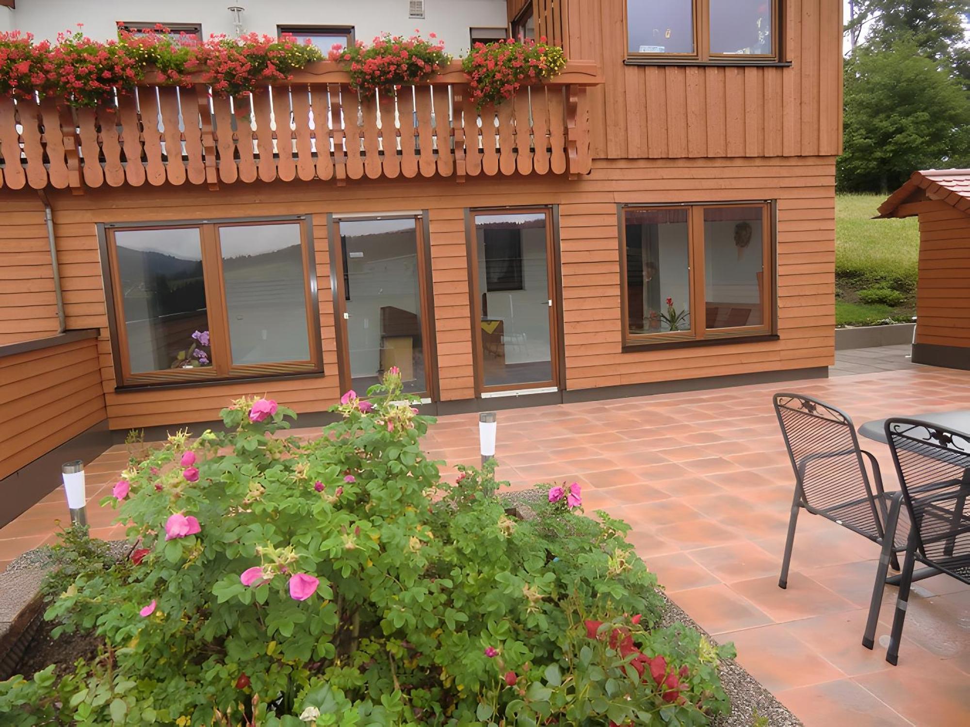 Landhaus Panoramablick Schonach im Schwarzwald Exterior foto